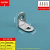 Stainless Steel 90° L-Shaped Corner Bracket Reinforcement Support