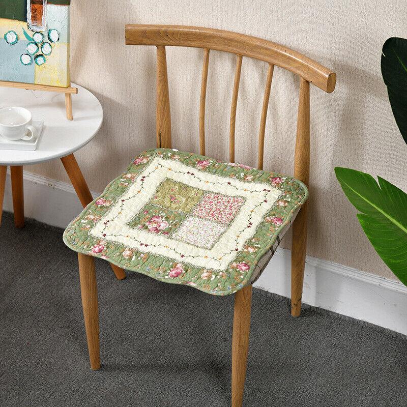 Подушка для стула с завязками, подушка для стула, фермерский дом, цветочное кухонное обеденное сиденье G