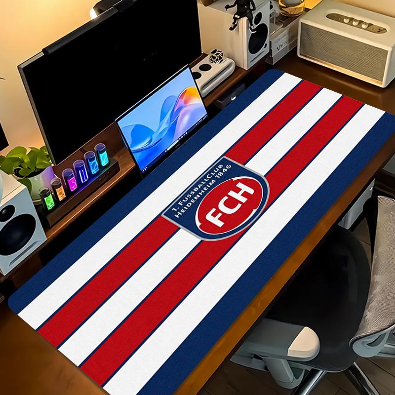 Heidenheim FC Color Mouse Pad Large Gaming Table Cushion Non-slip Laptop Tablet Big Mousepad XXL Mat Mini PC Playmat With Lock edge