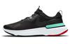 React Miler Black Green Glow CW1777-013