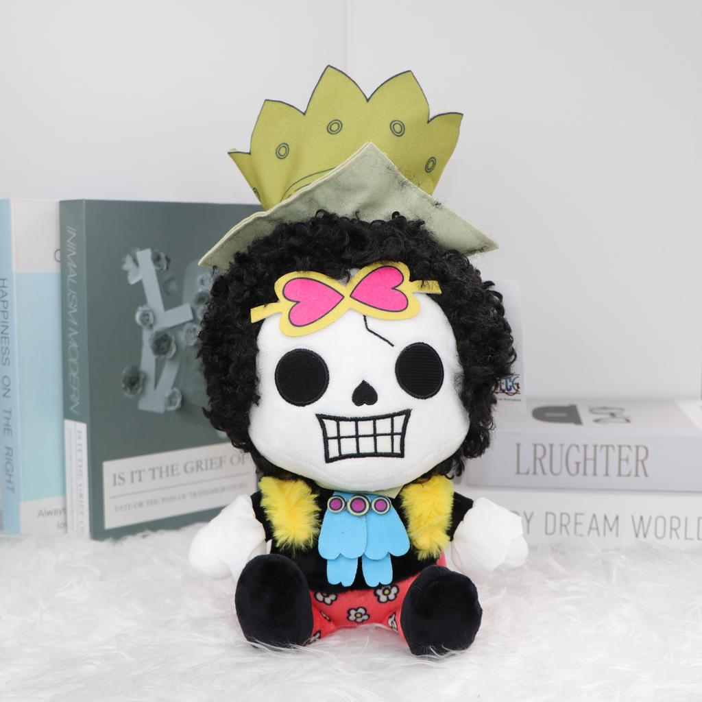 Плюшевая игрушка One Piece Луффи Ророноа Зоро Тони Тони Чоппер Мягкая кукла Украшение для рюкзака Игрушки Подвеска Детям Настоящий подарок из аниме