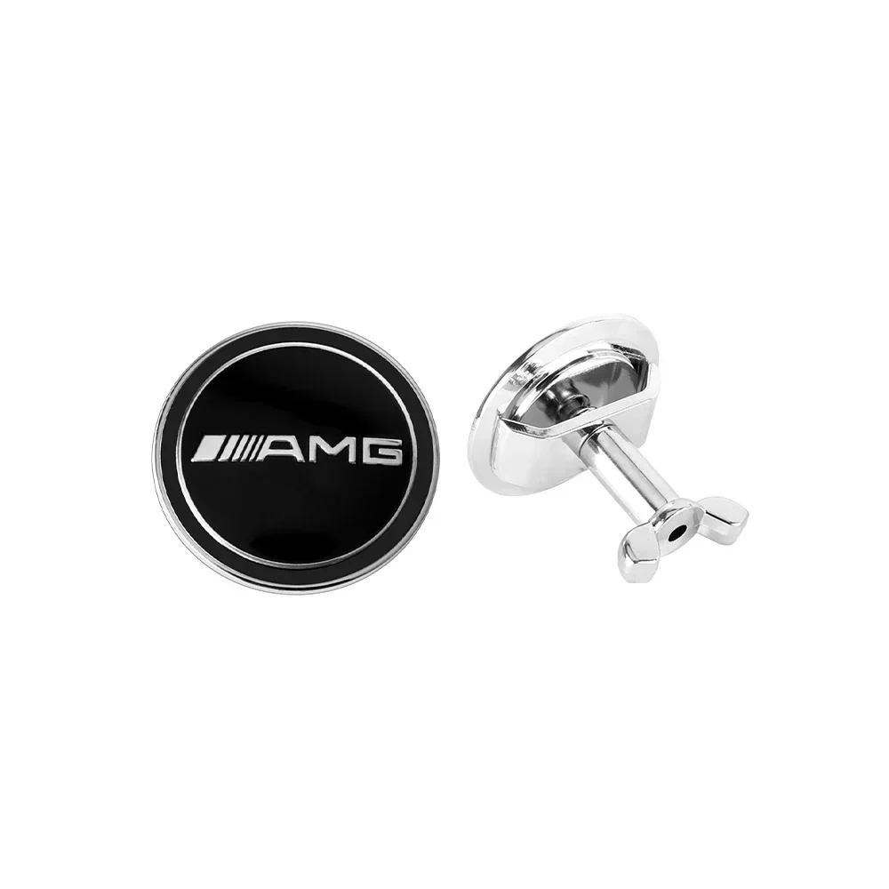 Автомобильная наклейка Для Mercedes Benz 42 мм Автомобильная эмблема на капот Крышки Аксессуары для украшения автомобиля Для Mercedes Benz AMG A B C D M S R