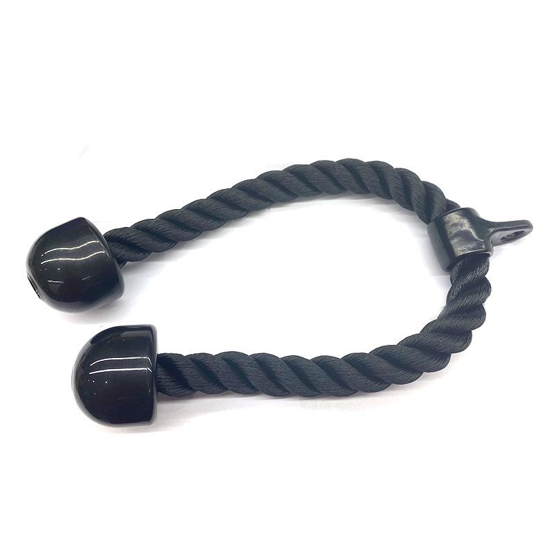 Triceps & Biceps Pulldown Rope - Single/Double Head for Lat Pulldown & Cable Machine Workouts