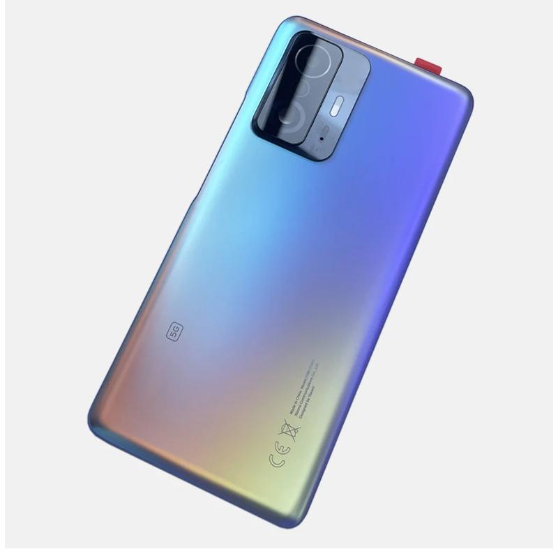 Canera Lens+ Battery Cover For Xiaomi Mi 11T Back Housing For Xiaomi Mi 11T Pro Back Cover Back Housing  With adhesive