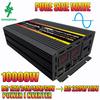 10000W Pure Sine Wave Inverter Voltage Converter DC12V To AC 220V/110V Car Power Inverter Voltage Transformer with LCD Display