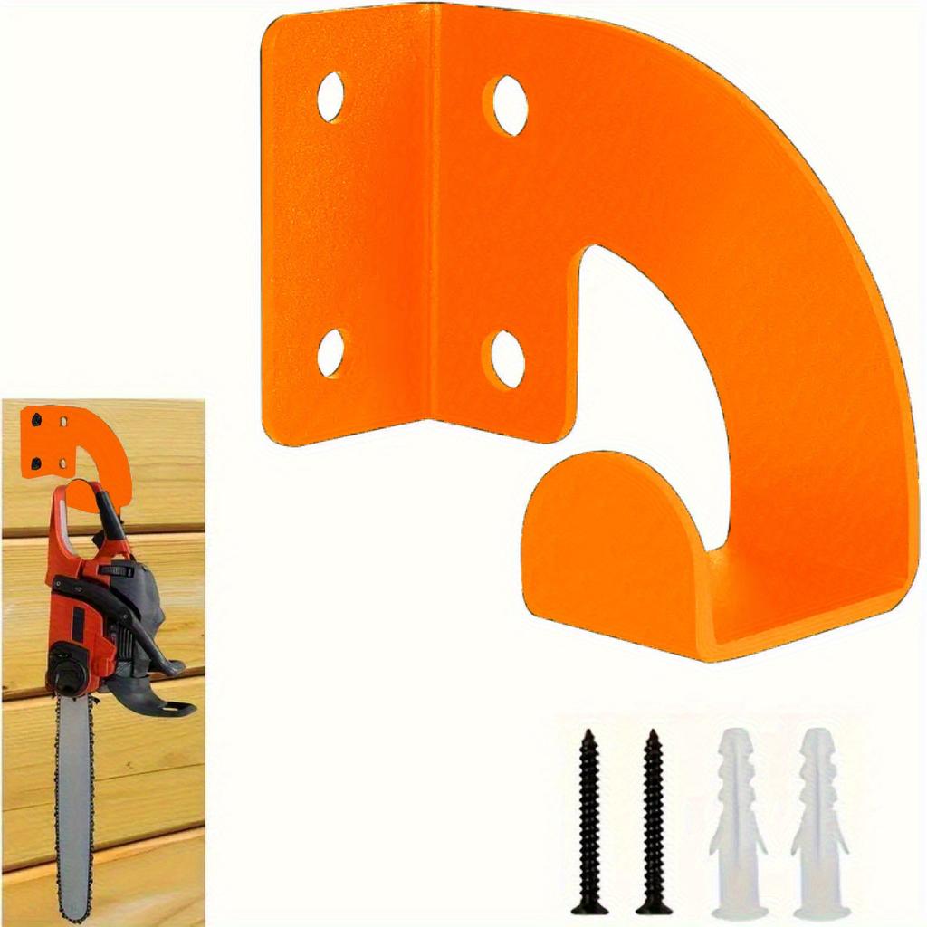 1 шт. Металлическая настенная полка для инструментов - Органайзер для гаража и сада с винтами и распорным дюбелем, Промышленная плавающая полка - для гаража, улицы, мастерской