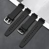 Сменный резиновый ремешок 17 мм для Casio AQ-160W/AQ-163W, мужской резиновый ремешок, водонепроницаемый браслет, аксессуары для часов
