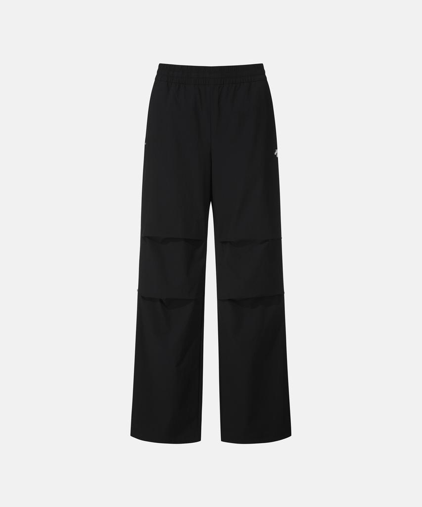 DESCENTE Women'S Parachute Woven Pants Black (Sq322Ppt73)