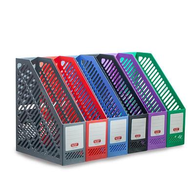 Один настольный органайзер для папок Пластиковая направляющая для файлов Офисные принадлежности Утолщенная одинарная рамка для файлов