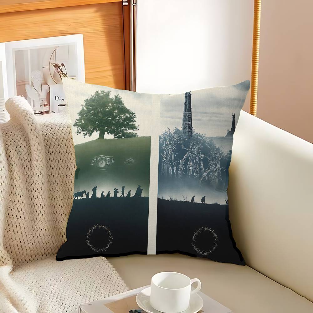 LLords Game Rings 4545cm Cushion Cover Pillow Cover Decor Pillowcase Home Pillowcase For Couch Pillow