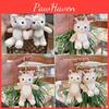 Cartoon Fox Adorable Keychain Plush Doll Cute Backpack Charm And 18cm Accessory