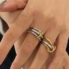 Elegant Minimalist Stackable Rings for Women Stainless Steel  Perfect for Daily Wear Ring Zircon Gifts