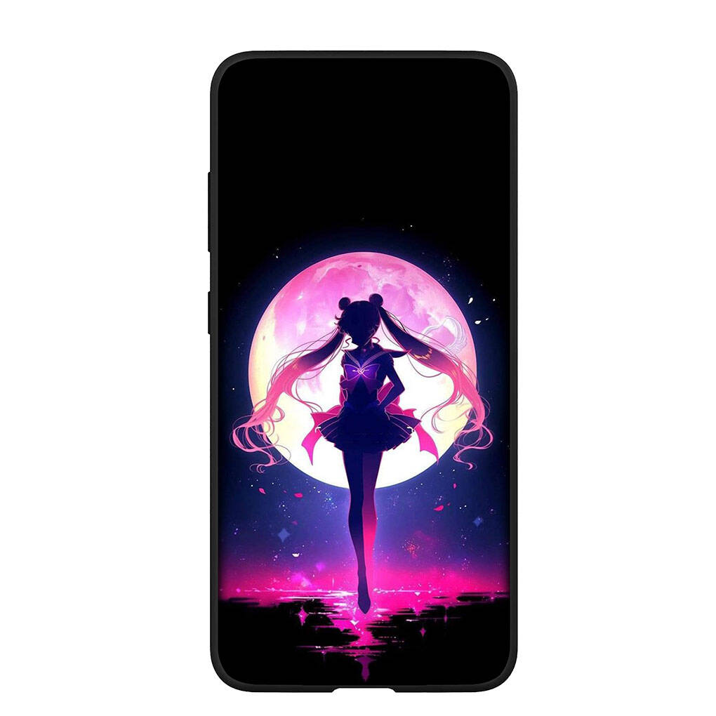 Phone Case for Samsung Galaxy S25 S23 S22 S24 Ultra FE A05 A06 A15 A16 A36 A37 A35 A54 A55 A56 A57 A25 A26 A53 A17 S9 Wallpaper Sailor Moon Girl Cover