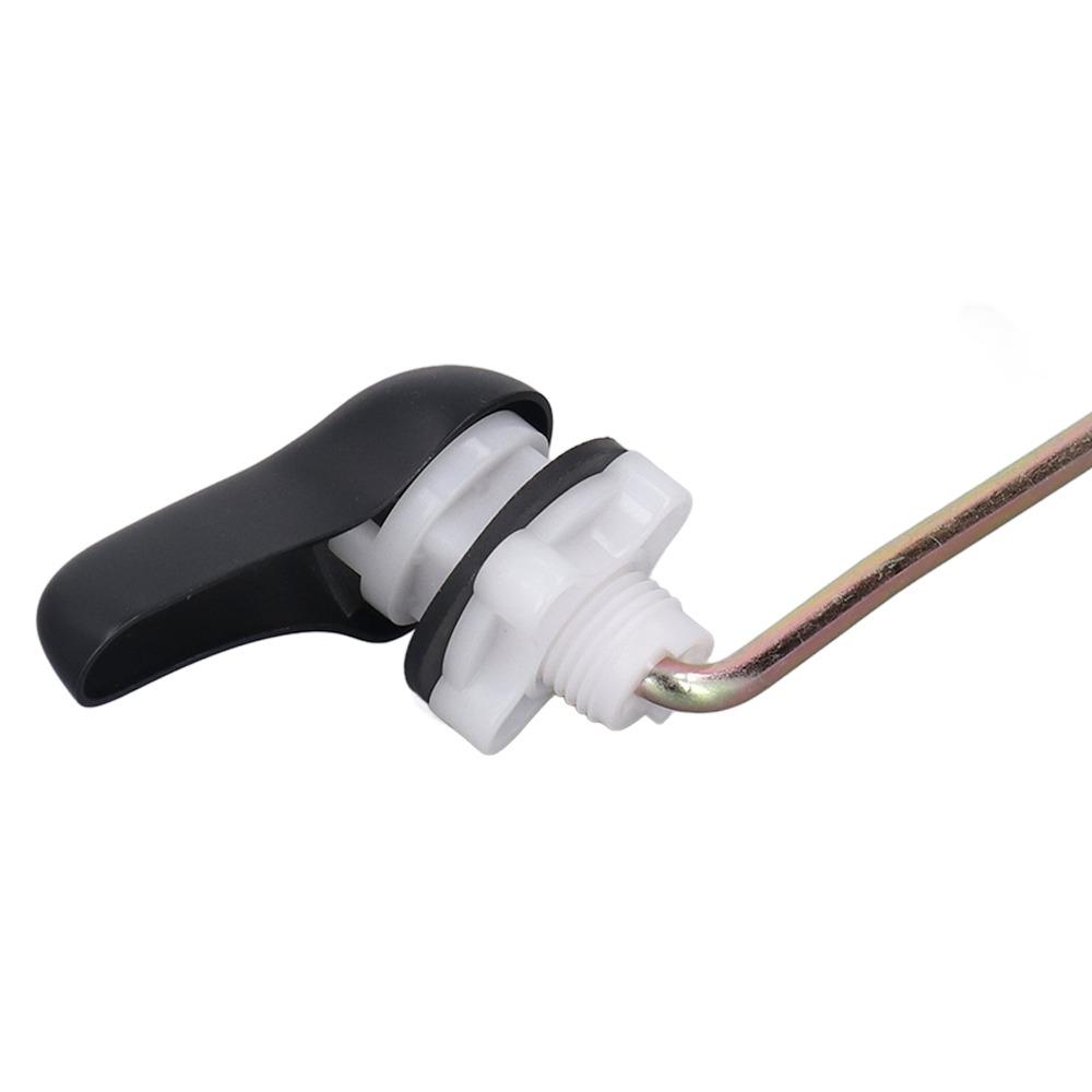 Black Toilet Lever Handle Side Mount Toilet Tank Lever Toilet Flush Handle Toilet Flush Repair