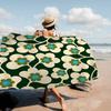 Orla Kiely Лист Цветок Большие Микрофибровые Пляжные Полотенца Быстросохнущее Полотенце Песок Пляжные Полотенца Полотенце для Бассейна Для Путешествий Плавание Бассейн Йога
