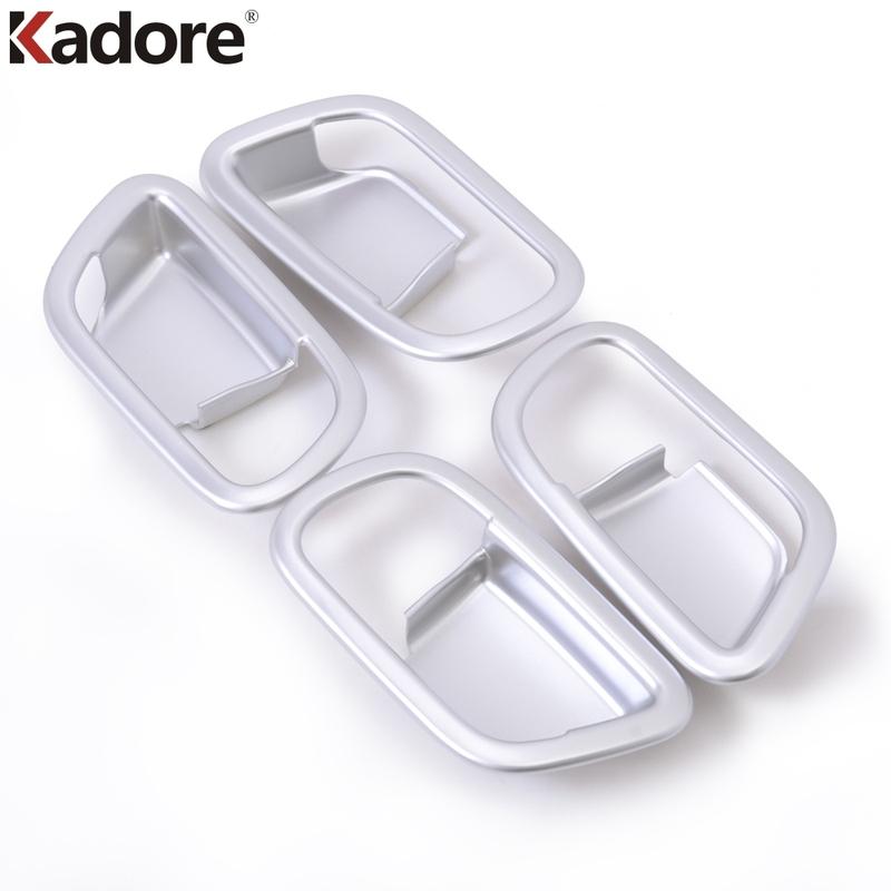 Car Inner Door Handle Bowl Cover Trim For Nissan Armada Patrol Royale Nismo Infiniti QX56 QX80 Y62 2016-2018 Matte Accessories