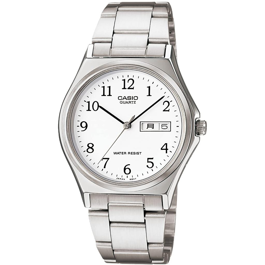Casio Мужские серебряные часы - Коллекция Casio MTP-1240DJ-7BJH