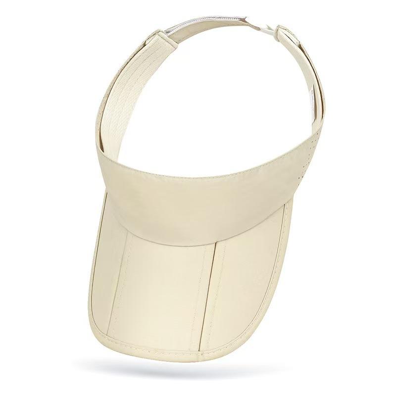 Sub Foldable Empty Top Cap Summer Along Sunscreen Cap Baseball Cap Men and Women Extended Breathable Sports Travel