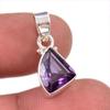 Natural Alexandrite Gemstone Handmade 925 Solid Sterling Silver Pendant 1" N3B40