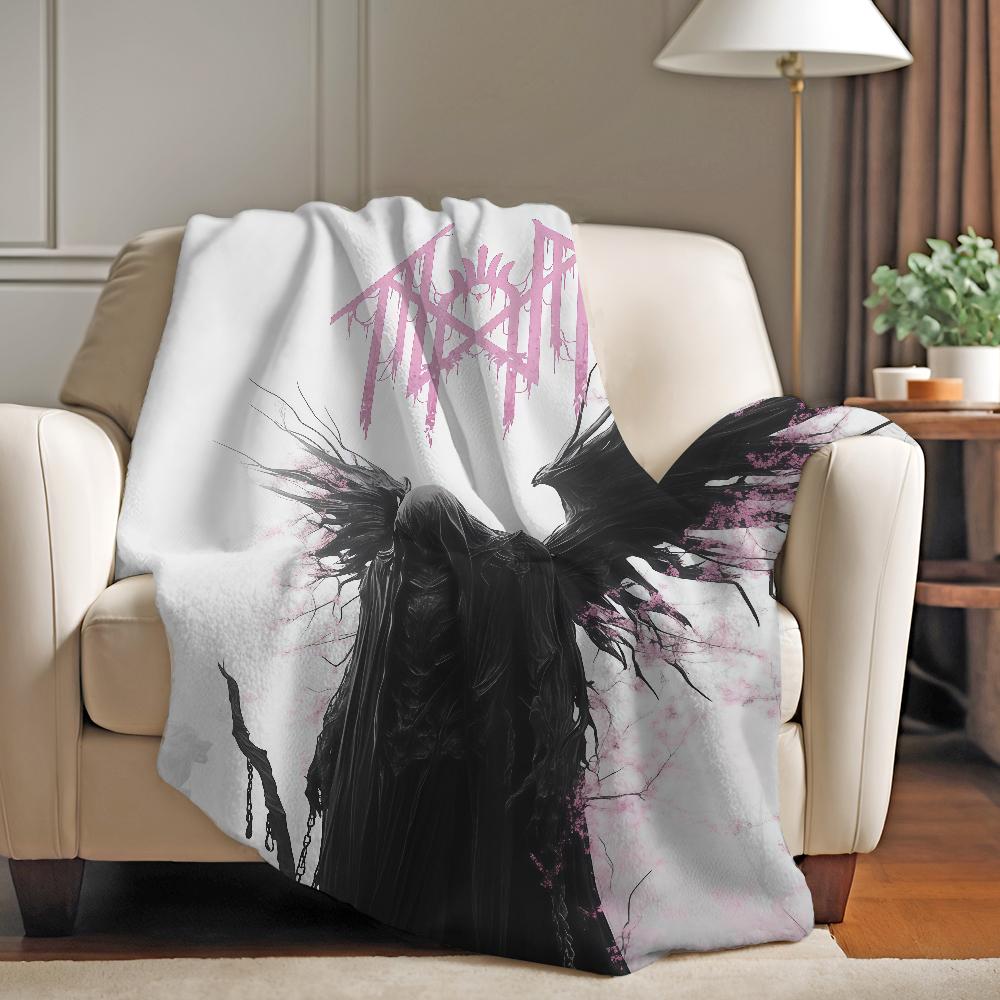 Полоса S-Сон T-Токены Одеяло Теплое И Мягкое Подходит Для Спальни Гостиной Дивана-Кровати Офиса Путешествий Кемпинга