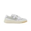 (w) Steffey Patch Velcro Strap Sneakers White