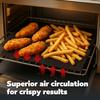 Cooks Innovations Toaster Oven Non Stick Liner & Crisper Set - Get Crispy Food Every Time - Easy Clean Up - Premium Crisping Sheet with Nonstick Oven