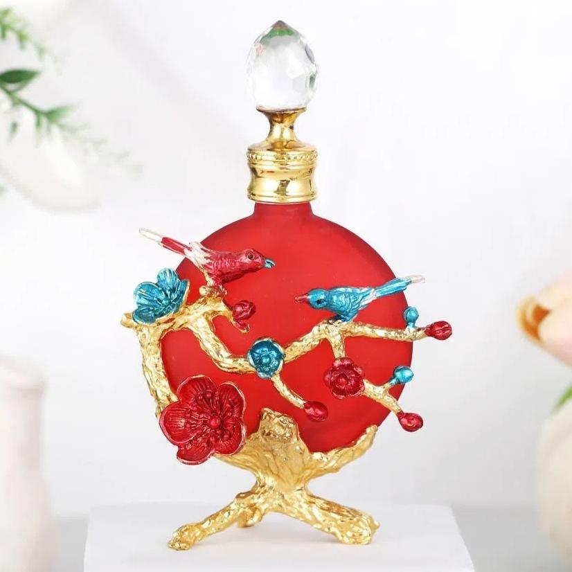 Роскошный флакон для эфирного масла с хрустальной крышкой, дозатор для духов, креативный флакон для духов, устройство для наполнения