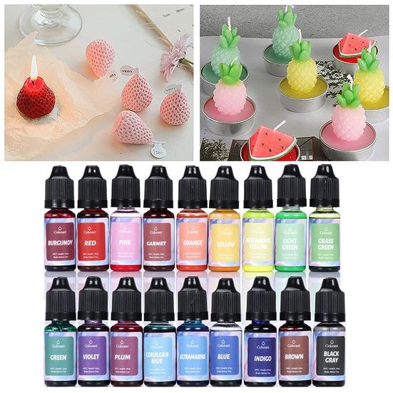 10ml Epoxy Pigment DIY Concentrated Highly Making Liquid Candle Resin Coloring Pigment