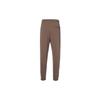 Jordan Elastic Waist Fleece-Lined Knit Joggers With Embroidered Logo Men Bottoms Light-Brown DQ7469-274