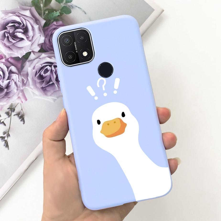 For Oppo A15 Case Oppo A15s CPH2179 Cute Fashion Candy Painted Cover Soft TPU Phone Case For Oppo A15 A 15 s OppoA15 Full Bumper