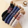 Fall and Winter Floor Socks Home Warm Women Men Snow Socks Sleep Carpet Slippers Sock Men Non-slip Socks