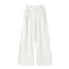 Nai Fu Yamamoto women's suit pants, summer thin style 2026 new model, high-waisted, slimming, casual, loose, ice silk, drapey wide-leg pants