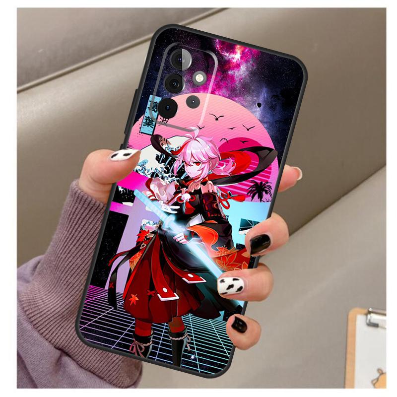 Genshin Impact Kaedehara Kazuha Case For Samsung Galaxy A32 A52 A12 A22 A16 A26 A36 A56 A06 A55 A35 A15 A54 A34 A14 A13 A53
