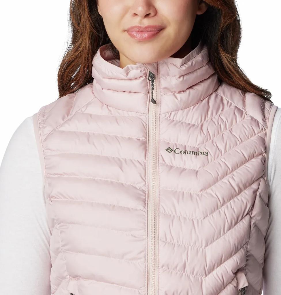 Columbia Powder Lite Pink Down Vest 1757411626 R