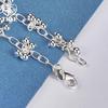 Ювелирные изделия из стерлингового серебра 925 пробы с гладким ярким шариком и шариком-цепочкой