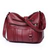 Luxury Soft Leather Women's Bag and Multi-pocket Ladies Shoulder Crossbody Bags
