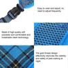 Breathable Blue Dog Harness Vest Soft Mesh Leash Small Size S
