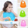 Elephant Waterproof Adjustable Silicone Baby Feeding Smock Bib Saliva Apron