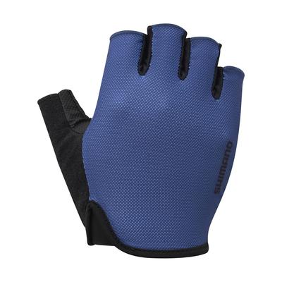 SHIMANO Велоперчатки Airway Gloves Модель 2022 года Синие M Примерный размер руки в см 20,3-22,9