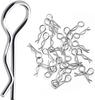 Body Clip Pins Stainless Steel for 1/16 RC Car | Rustproof Durable Easy Installation Silver