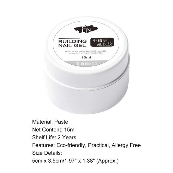 15 мл Хорошие Безопасные Ингредиенты Портативный Твердый Клей Для Ногтей Безболезненные Типсы Наращивание Пластырь Гелевые Принадлежности