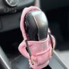 Car Shift Gear Cover Fashion Sweater Hoodie Auto Shift Knob Cover Soft & Comfortable Automotive Gear Shift Knob Protector Car Interior Accessories
