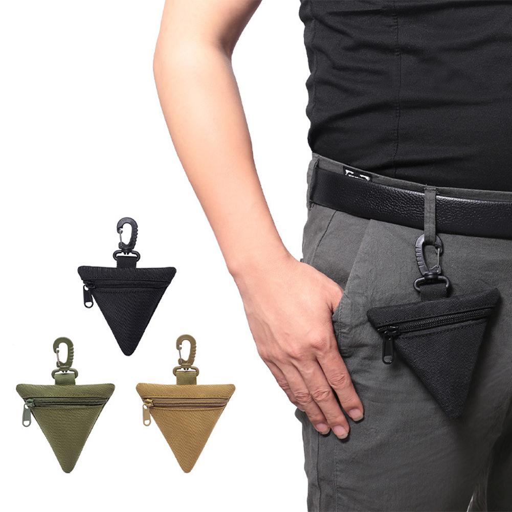 Portable Tactical Waist Pockets Oxford Cloth Triangle Bag Edc Tool For Outdoor Running Camping Hiking