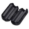 2Pcs Black 5Mm Clip-On Noise Ferrite Core Ring Bead Filter Rfi Emi Cable Clip