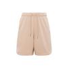 Essentials Solid Casual Logo Drawstring Mid-Waist Shorts Men Bottoms Khaki DA9823-245