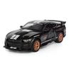 Миниатюры 1/32 Ford Mustang Viper GT500 Спортивный автомобиль Сплав Литье под давлением Модель Игрушка для детей с механизмом оттягивания Трендовое украшение Подарок на день рождения для мальчиков