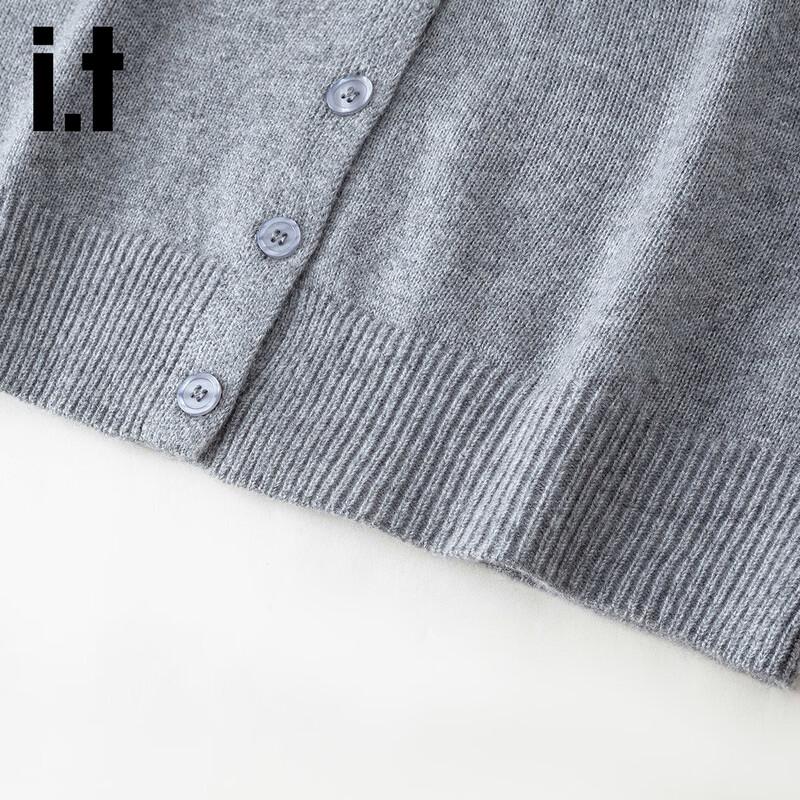 Izzue Women's Loose Knit Hooded Cardigan