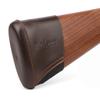 Tourbon Brown Genuine Leather Shotgun Recoil Pad Extension for Shoulder Protection Hunting, (Small)