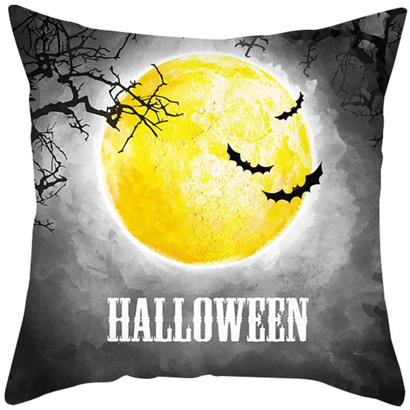 Домашний декор, наволочка с тыквой на Хэллоуин, креативная наволочка с принтом, наволочка для дивана, вечеринки, дома, автомобиля, наволочка 45x45 см, Funda de Almohada