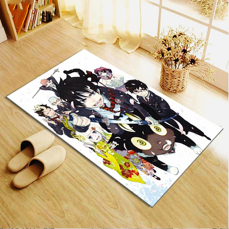 2026 NEW Blue Exorcist Carpet Rug for Living Room Bedroom Home Sofa Decoration,Kids play Non-slip Floor Mat